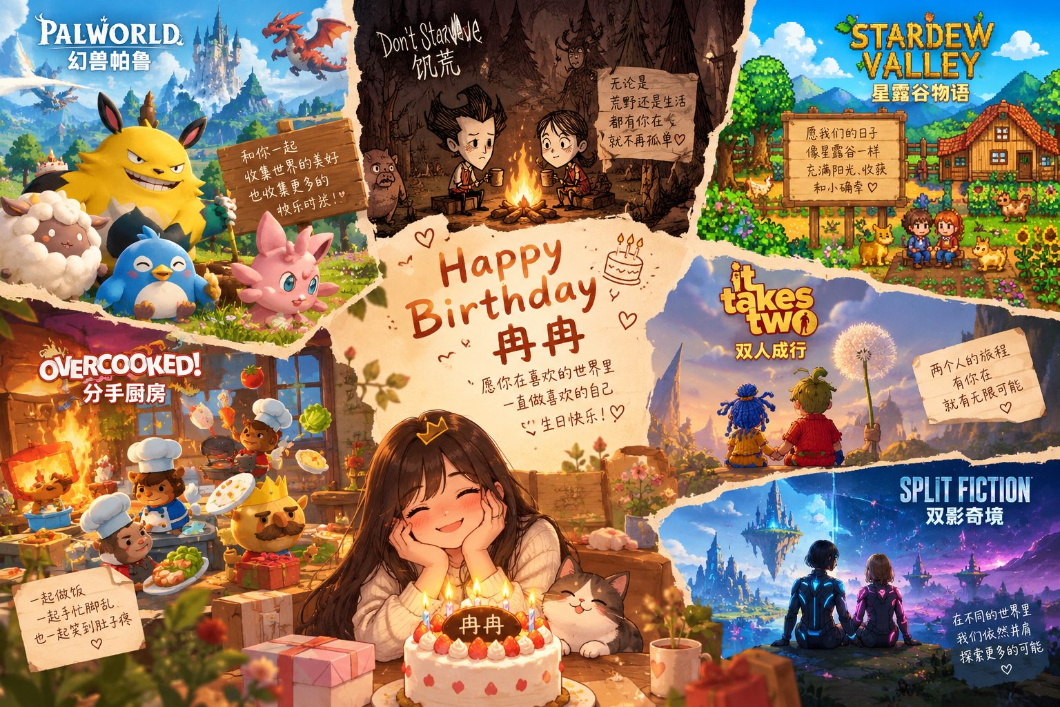 游戏生日祝福